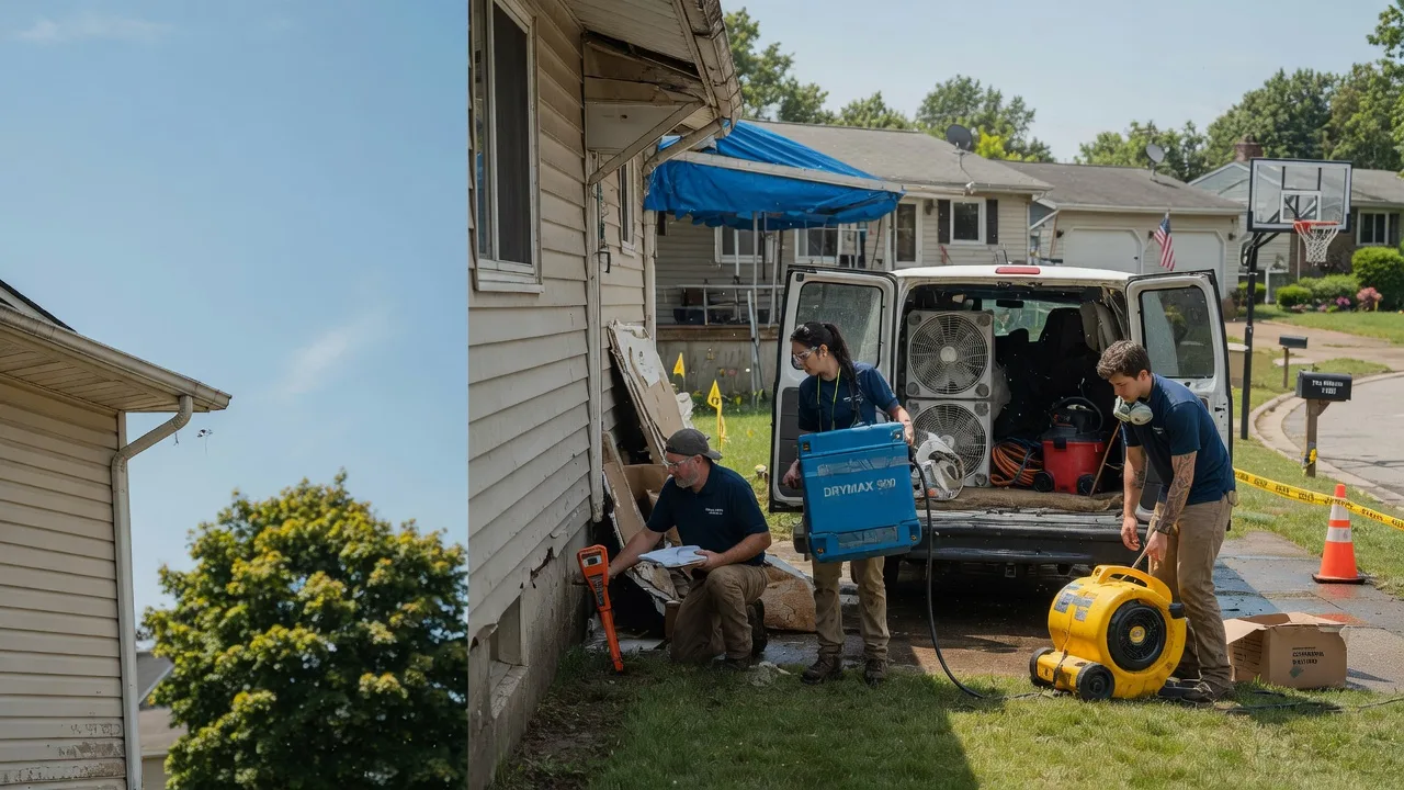 Ceiling Leak Cleanup in De Soto, IA near me